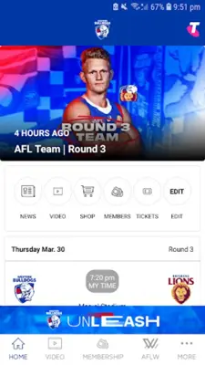 Western Bulldogs Official App android App screenshot 10